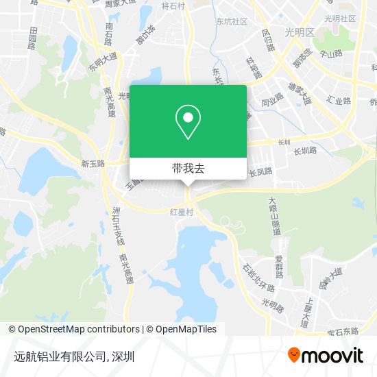远航铝业有限公司地图