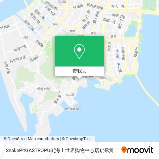 SnakePitGASTROPUB(海上世界购物中心店)地图