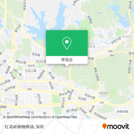 红花岭购物商场地图