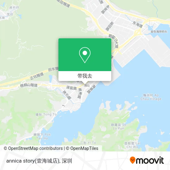 annica story(壹海城店)地图