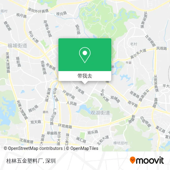 桂林五金塑料厂地图