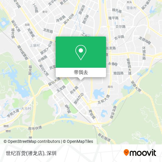 世纪百货(潜龙店)地图