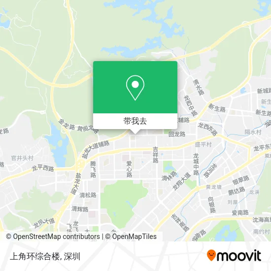 上角环综合楼地图