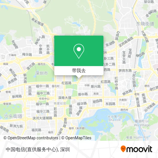 中国电信(直供服务中心)地图