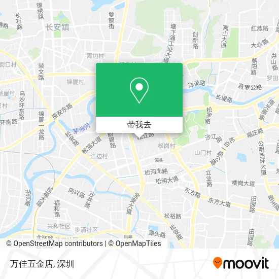 万佳五金店地图