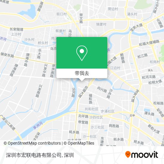 深圳市宏联电路有限公司地图