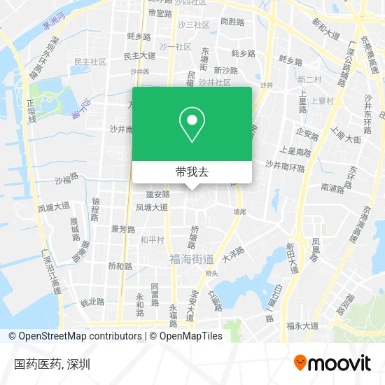 国药医药地图