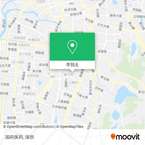 国药医药地图
