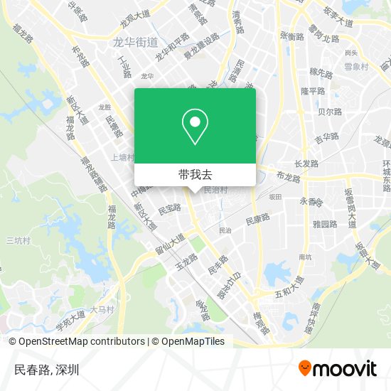 民春路地图