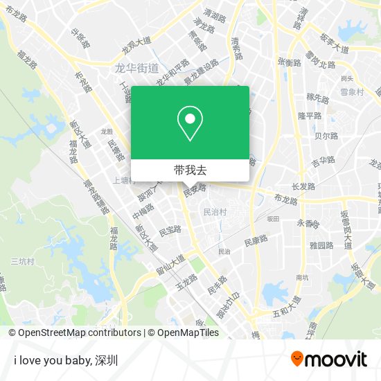 i love you baby地图