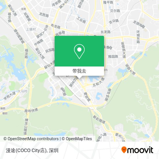 漫途(COCO City店)地图