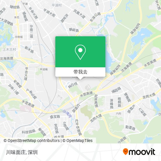 川味面庄地图