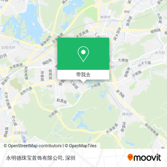 永明德珠宝首饰有限公司地图