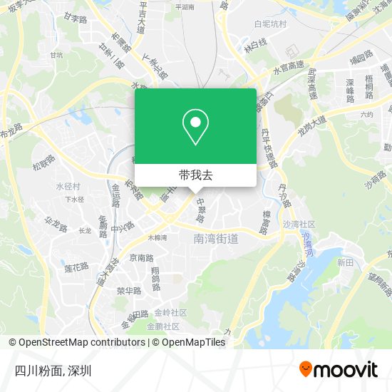四川粉面地图
