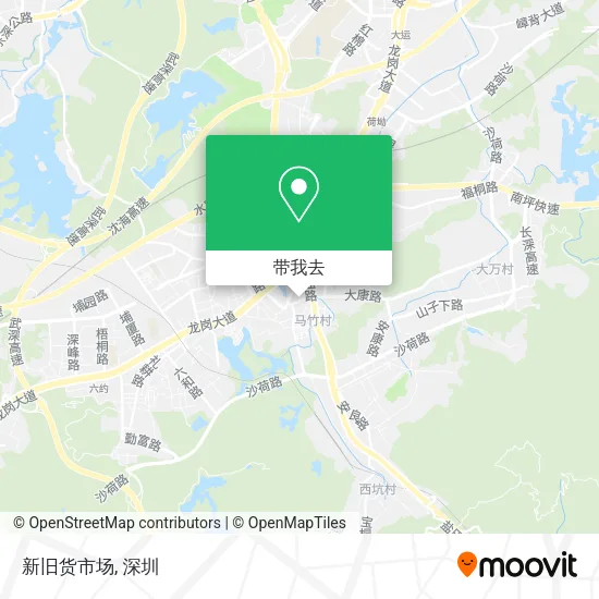新旧货市场地图