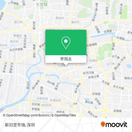 新旧货市场地图