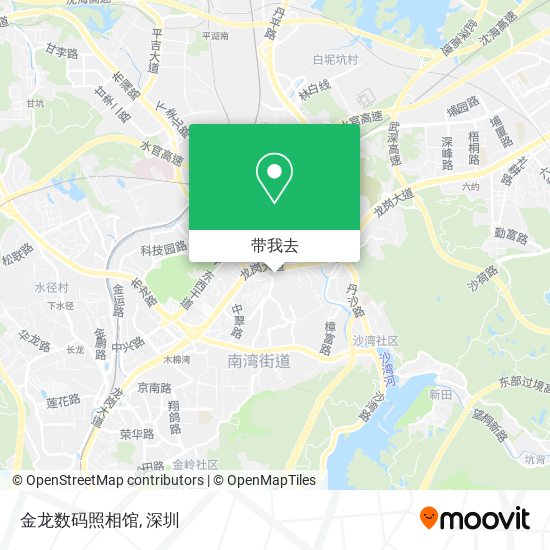 金龙数码照相馆地图
