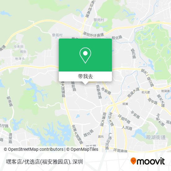 嘿客店/优选店(福安雅园店)地图