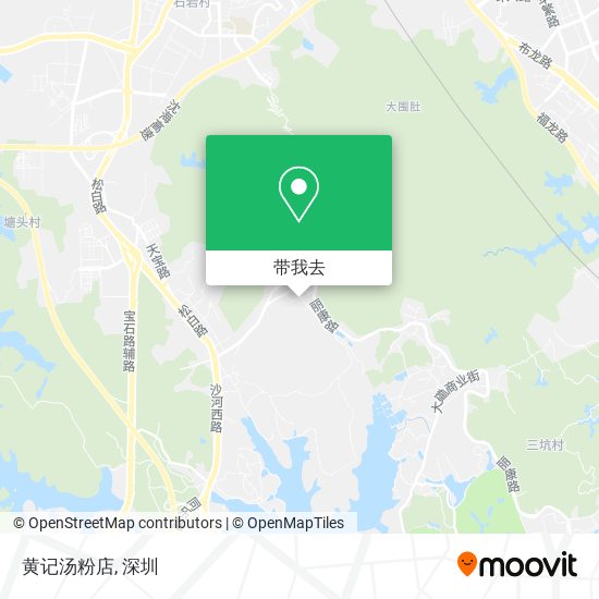 黄记汤粉店地图