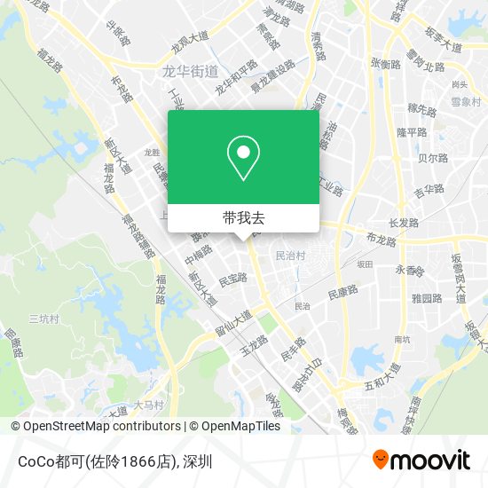 CoCo都可(佐阾1866店)地图