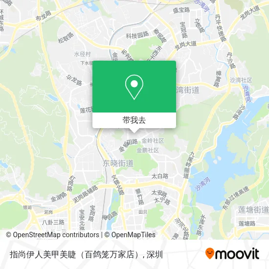 指尚伊人美甲美睫（百鸽笼万家店）地图