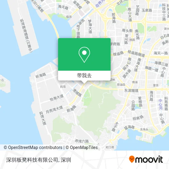 深圳板凳科技有限公司地图