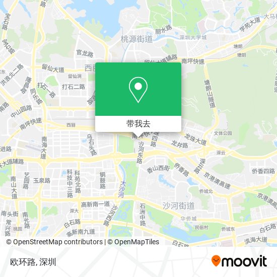 欧环路地图