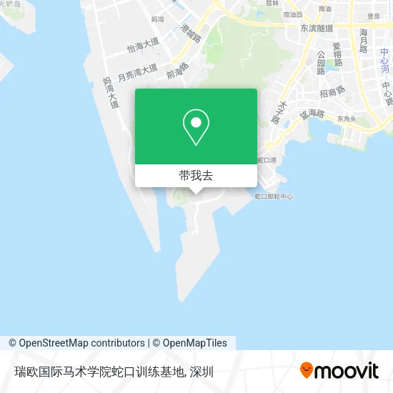 瑞欧国际马术学院蛇口训练基地地图