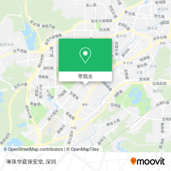 琳珠华庭保安室地图