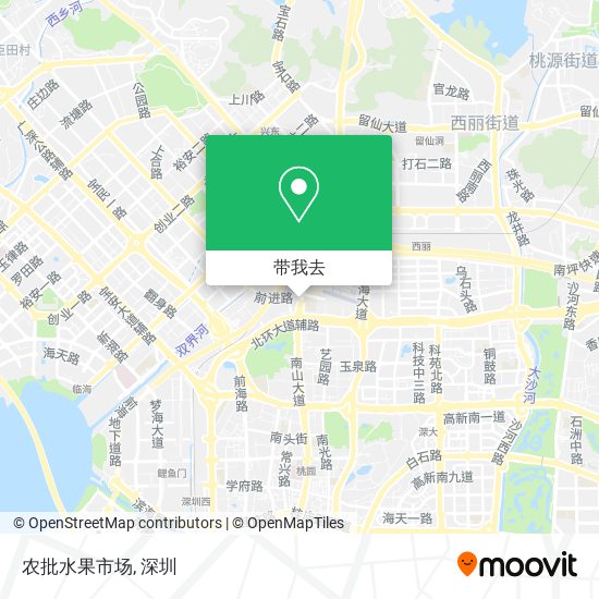 农批水果市场地图
