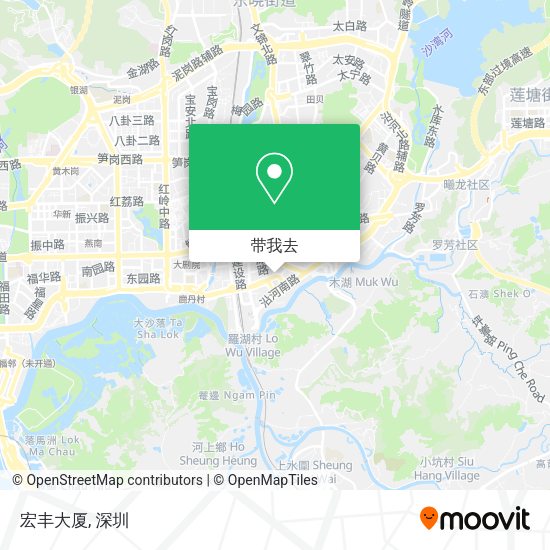 宏丰大厦地图