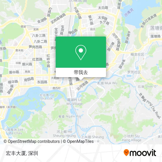 宏丰大厦地图