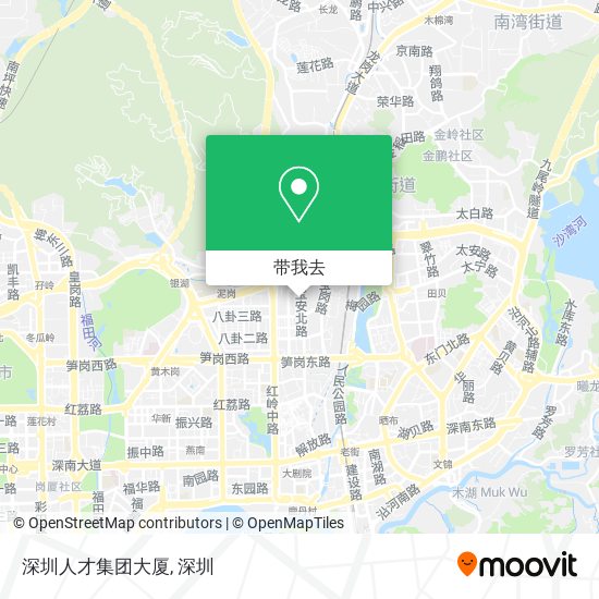 深圳人才集团大厦地图