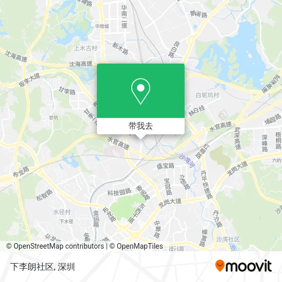 下李朗社区地图
