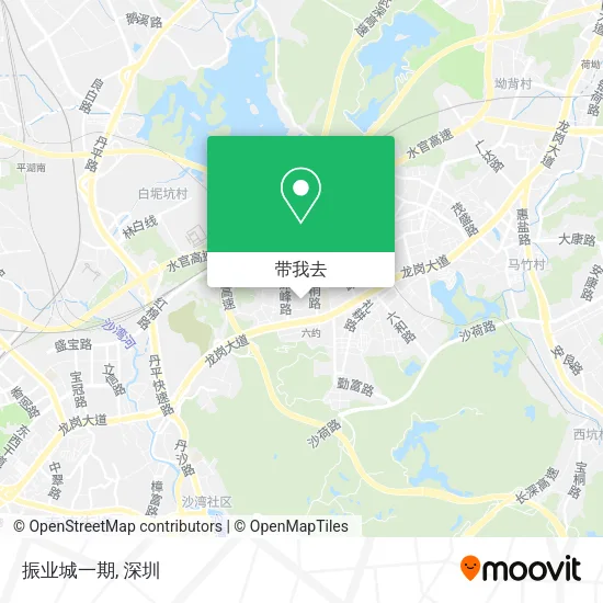振业城一期地图