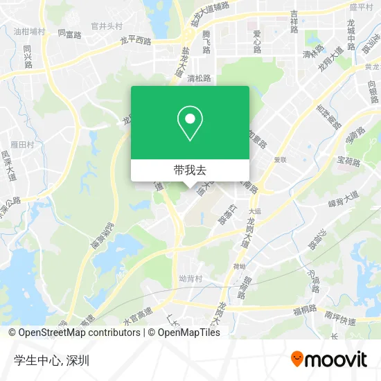 学生中心地图