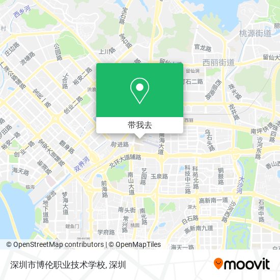 深圳市博伦职业技术学校地图