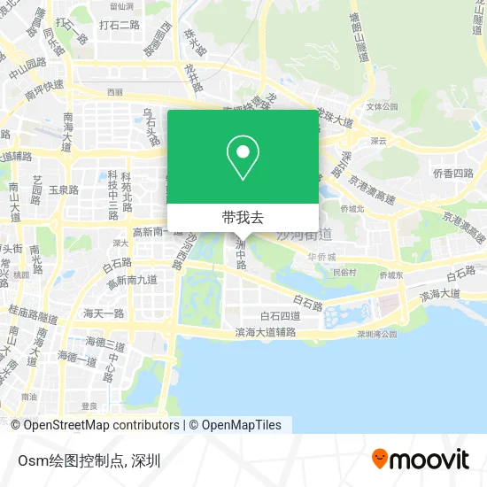 Osm绘图控制点地图