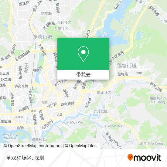 单双杠场区地图