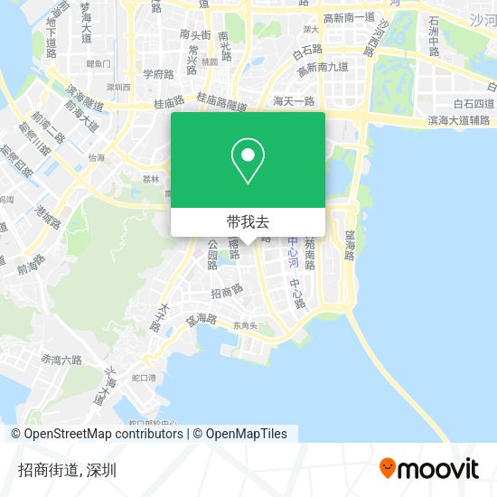 招商街道地图