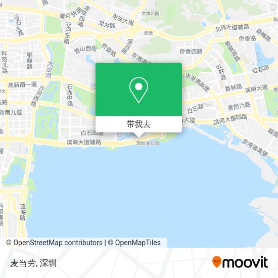 麦当劳地图