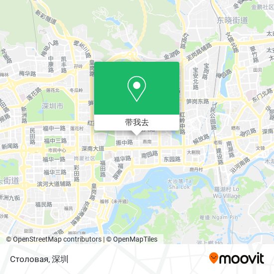 Столовая地图