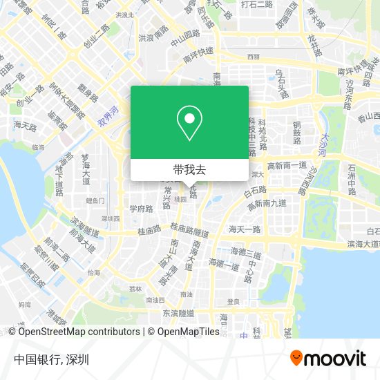 中国银行地图