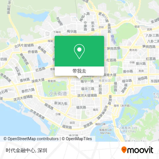 时代金融中心地图