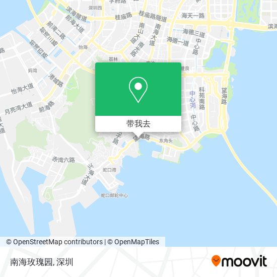 南海玫瑰园地图