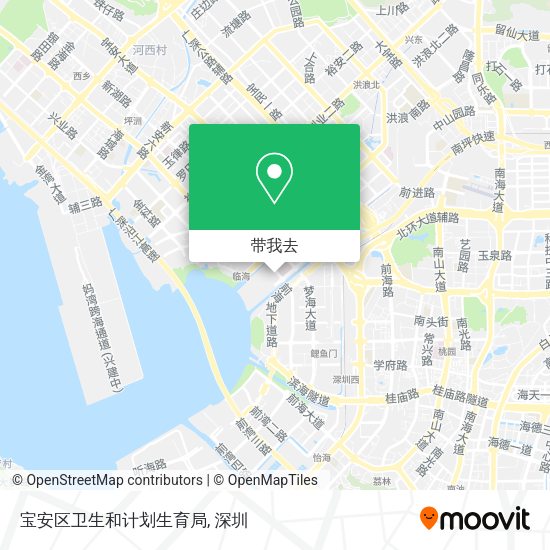 宝安区卫生和计划生育局地图