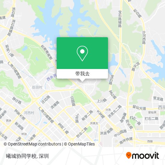 曦城协同学校地图