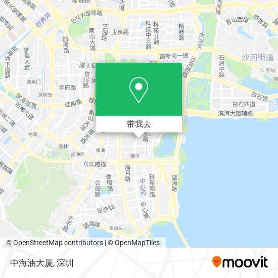中海油大厦地图