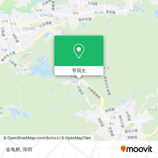 金龟桥地图