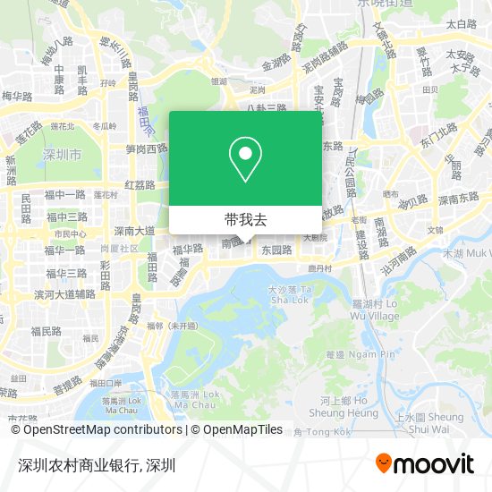 深圳农村商业银行地图